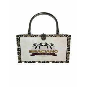 Braciano Cigar Box Purse‎ Miami Theme Purse Tote